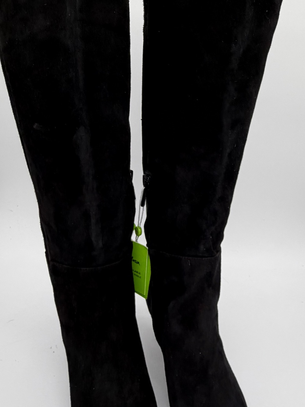 Sam Edelman Black Over-the-Knee Suede Boots